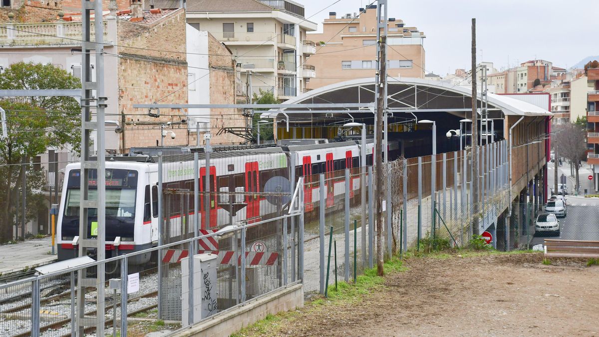 Els Ferrocarrils de la Generalitat a Manresa