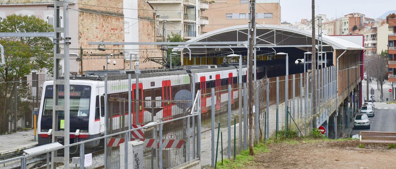 Els Ferrocarrils de la Generalitat a Manresa