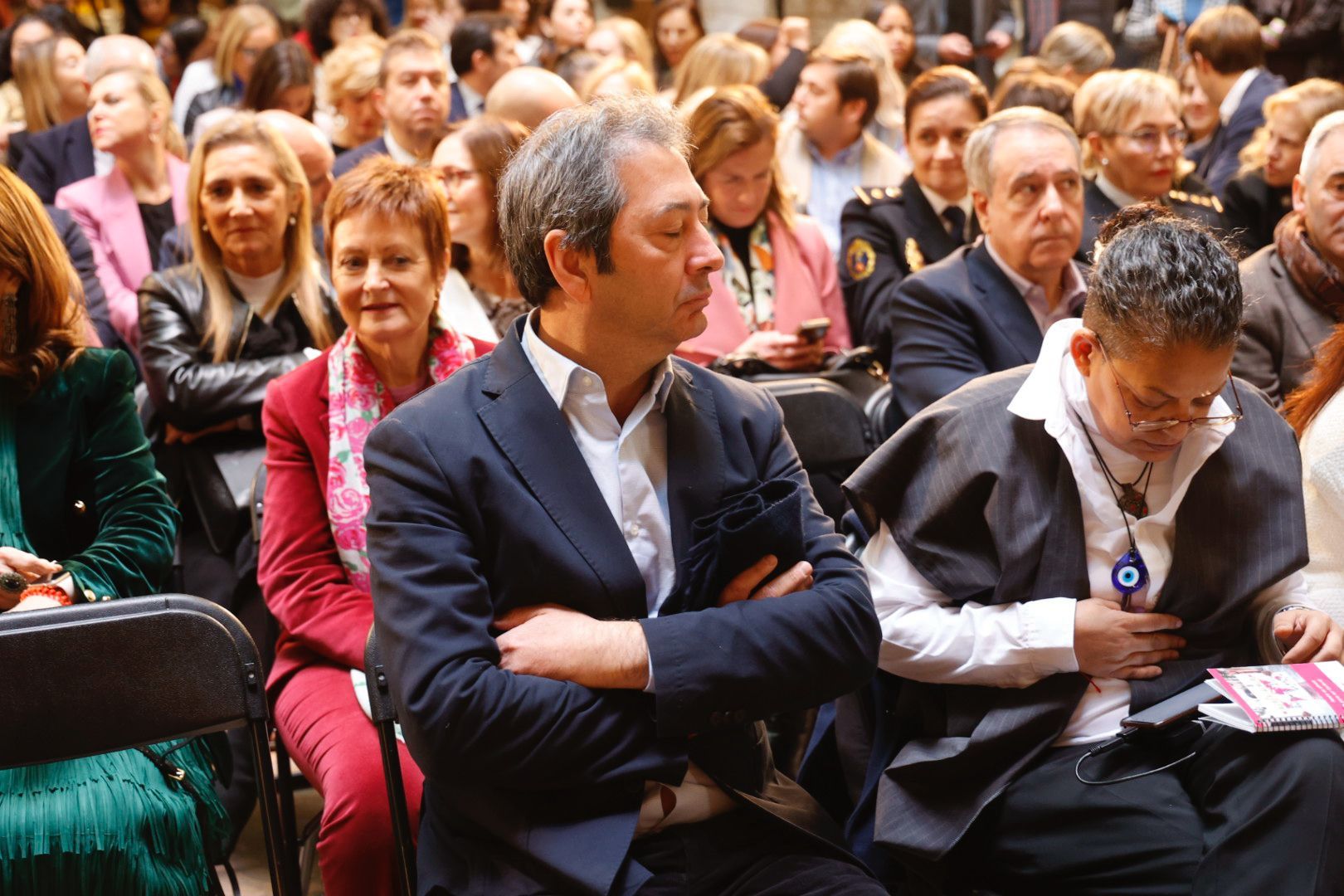 25N: Acto institucional en el Palau de la Generalitat