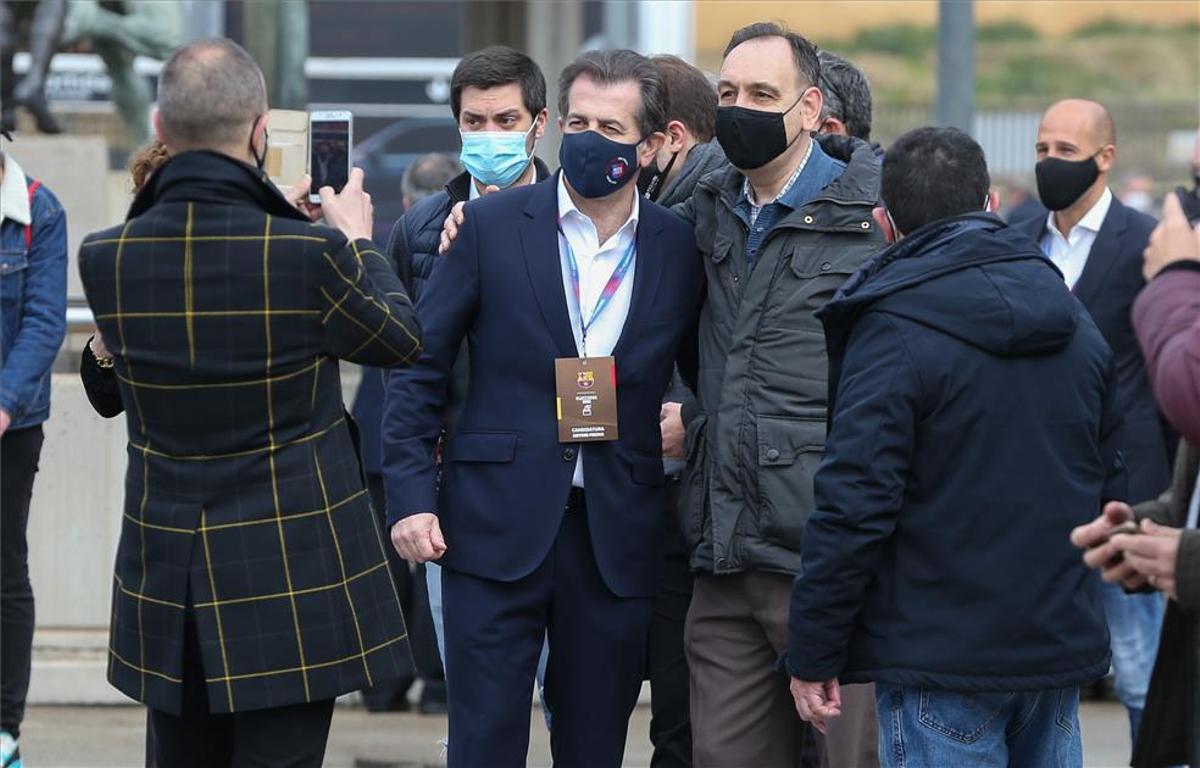 Freixa, en el Camp Nou