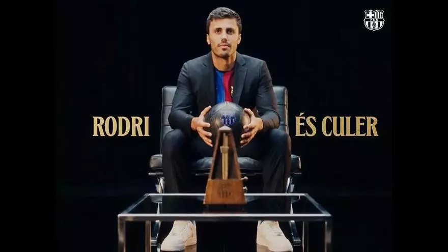 ¡Oficial, Rodri es blaugrana! Así ha sido el vídeo de presentación del FC Barcelona