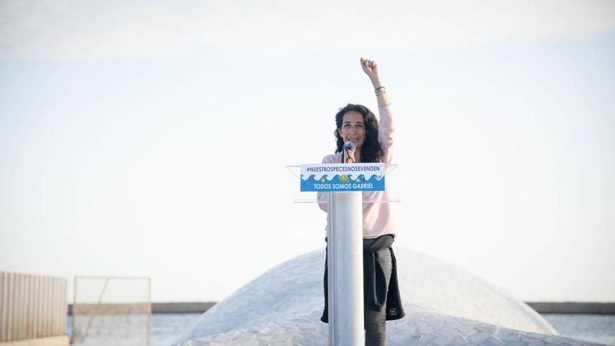 Archivo - Patricia Ramírez, la madre de Gabriel Cruz.