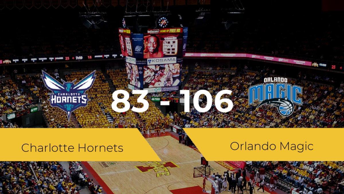 Orlando Magic se impone por 83-106 frente a Charlotte Hornets