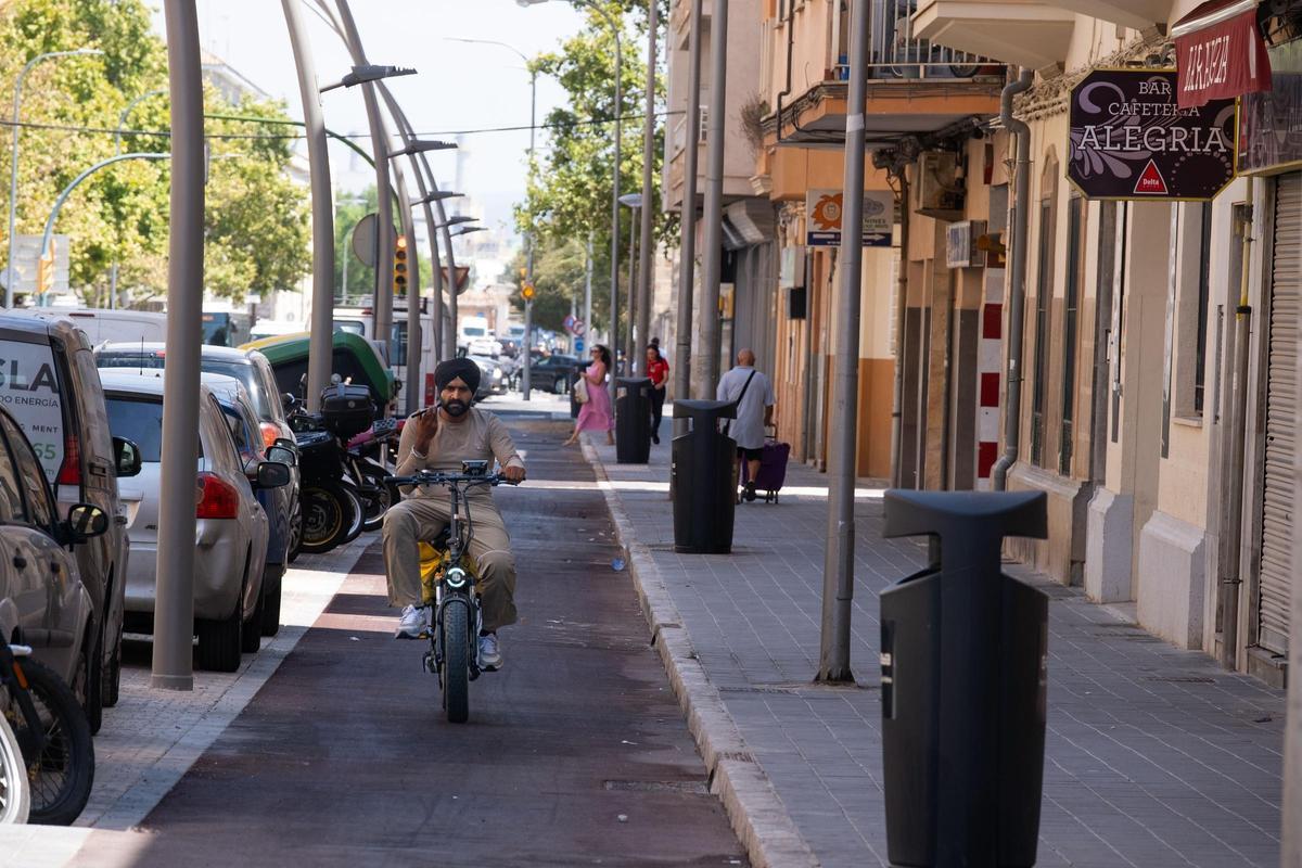 Las fotos de la renovación de la calle General Ricardo Ortega de Palma