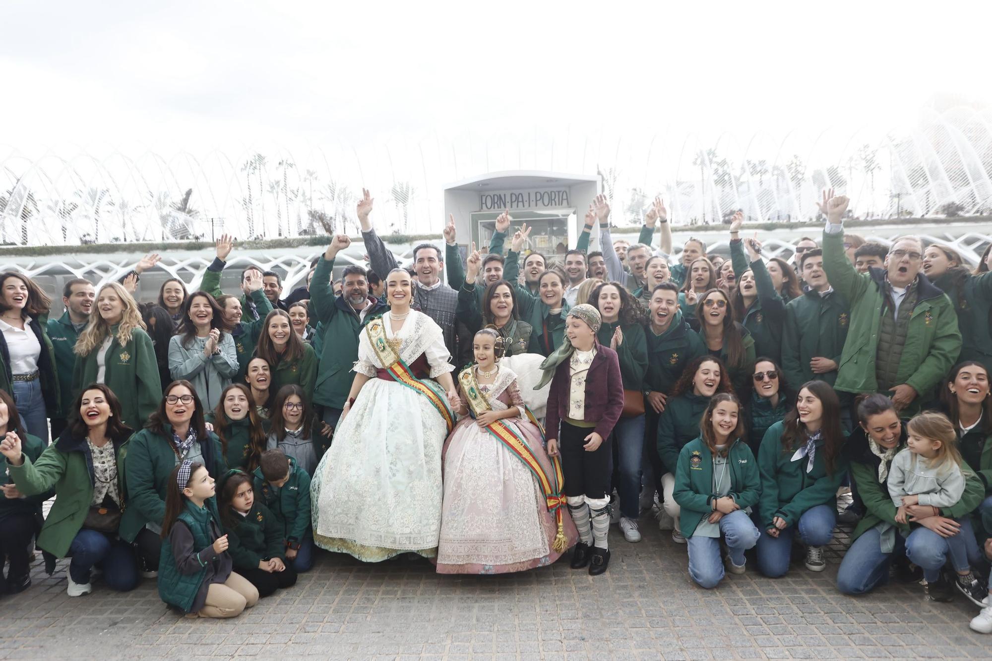 Así ha celebrado la Falla Convento Jerusalén el Ninot Indultat 2025