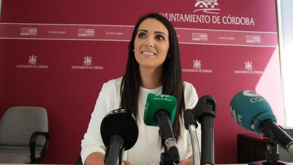 La concejala socialista Carmen González.