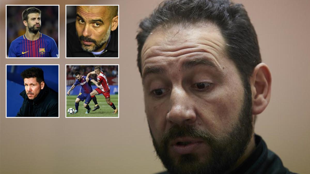 Pablo Machín habló largo y tendido de fútbol para SPORT