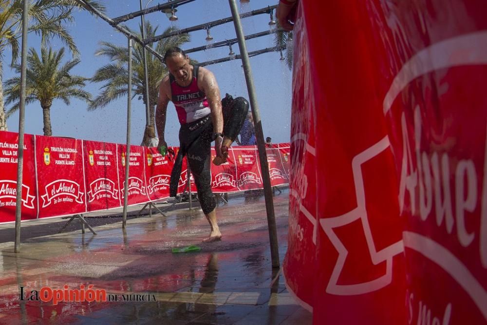 Salida del Triatlón Villa de Fuente Álamo