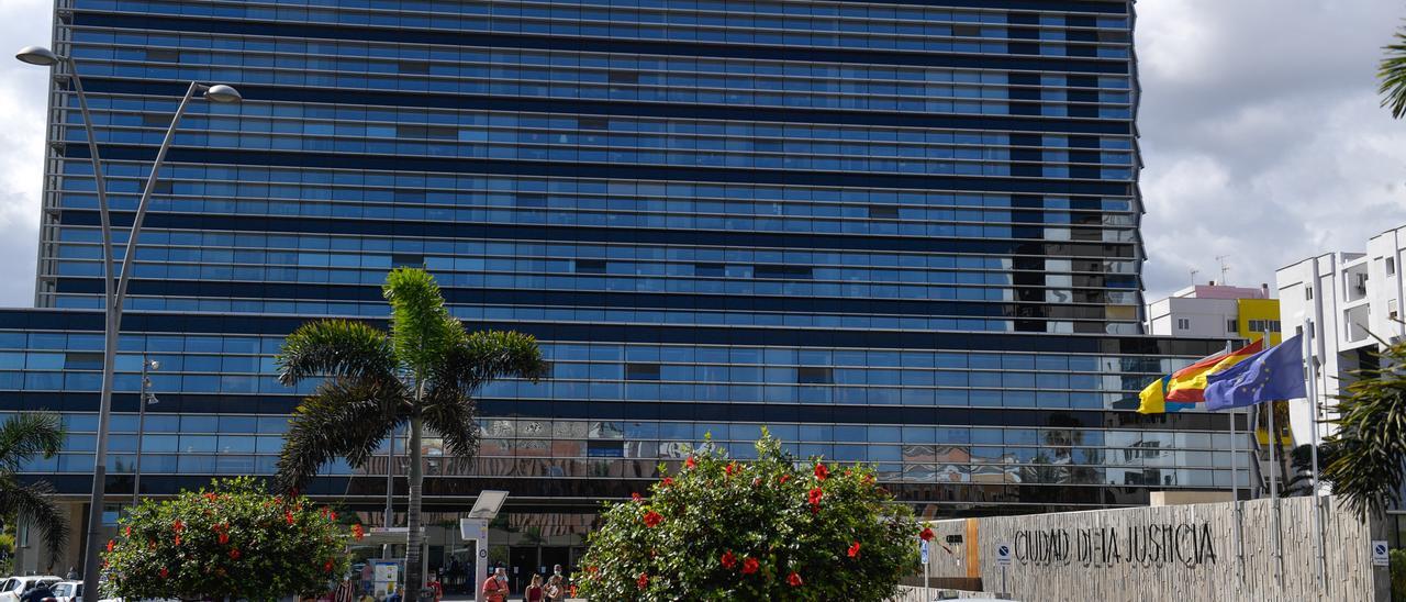 Edificio de la Ciudad de La Justicia donde se encuentra el Juzgado de lo Social número 11 de Las Palmas de Gran Canaria