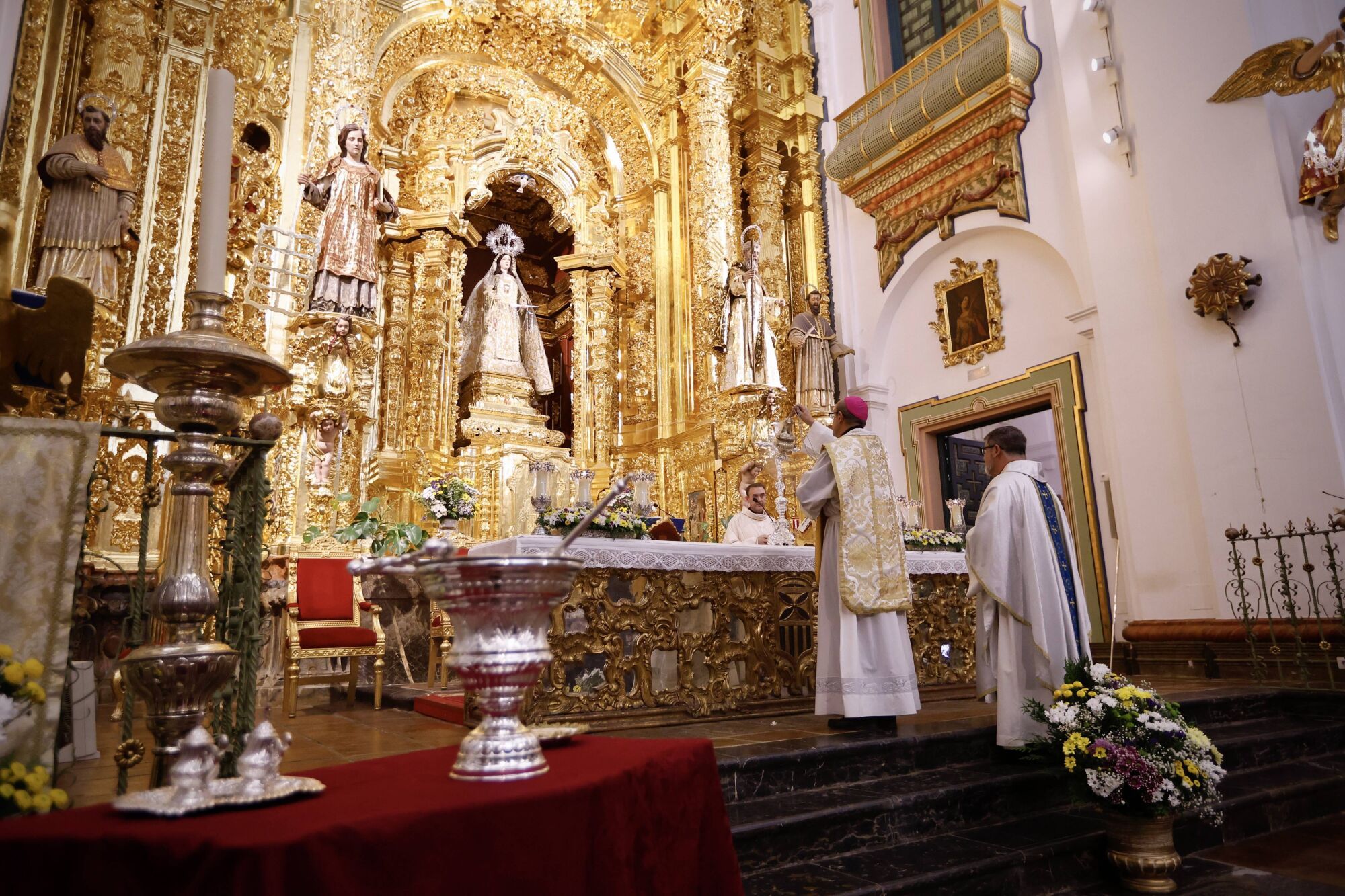 El retablo mayor de La Merced