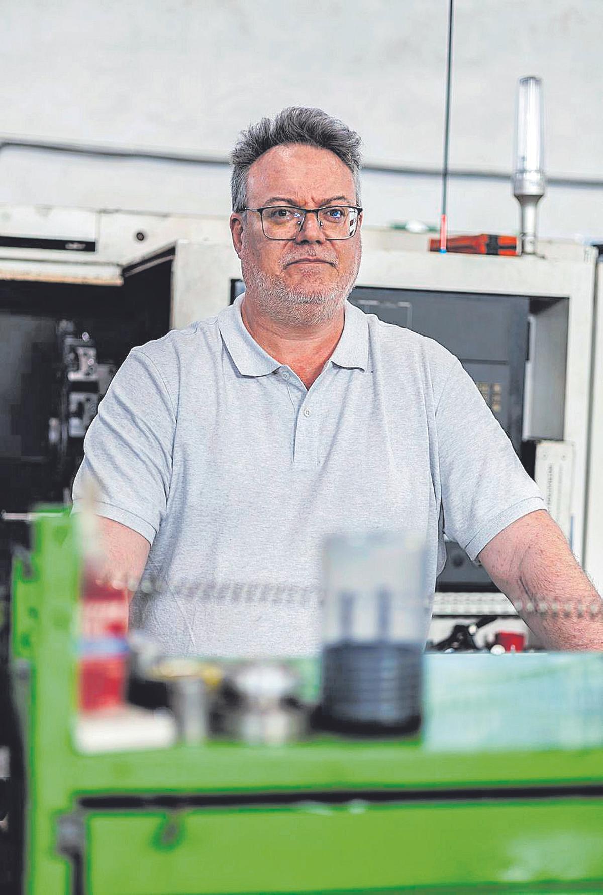 Ángel Jiménez, administrador de la empresa.