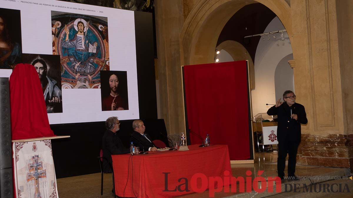 Así fue la presentación de la ‘Puerta del Alma’ de Jaume Blensa en Caravaca