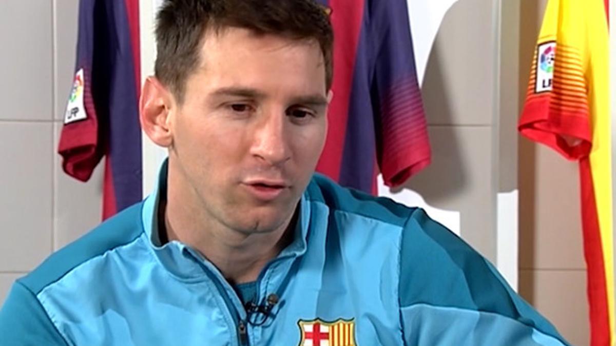 Leo Messi habló en una entrevista en 'Barça Fans'