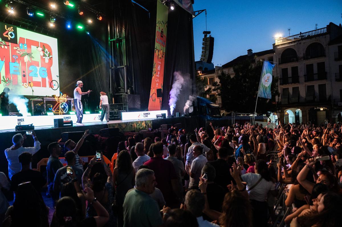 Búscate en el concierto de Los40 de Cáceres Búscate en el concierto de Los40 de Cáceres