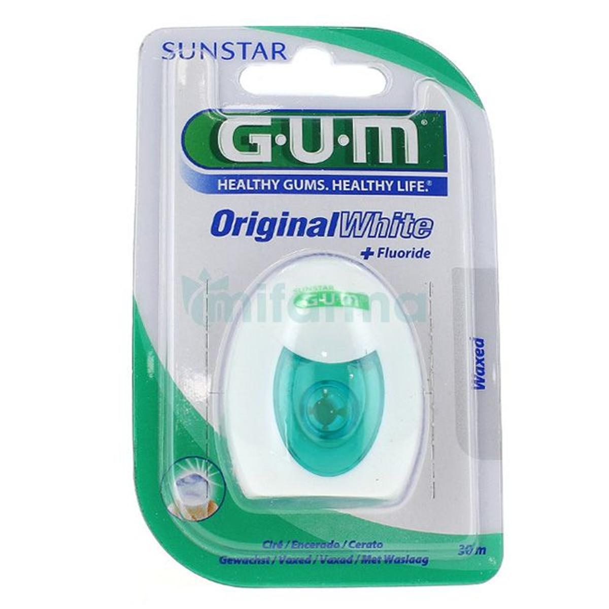 Hilo dental blanqueante, de GUM