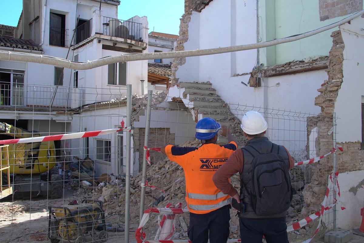 Obras en las viviendas tuteladas de Maides en Burjassot.