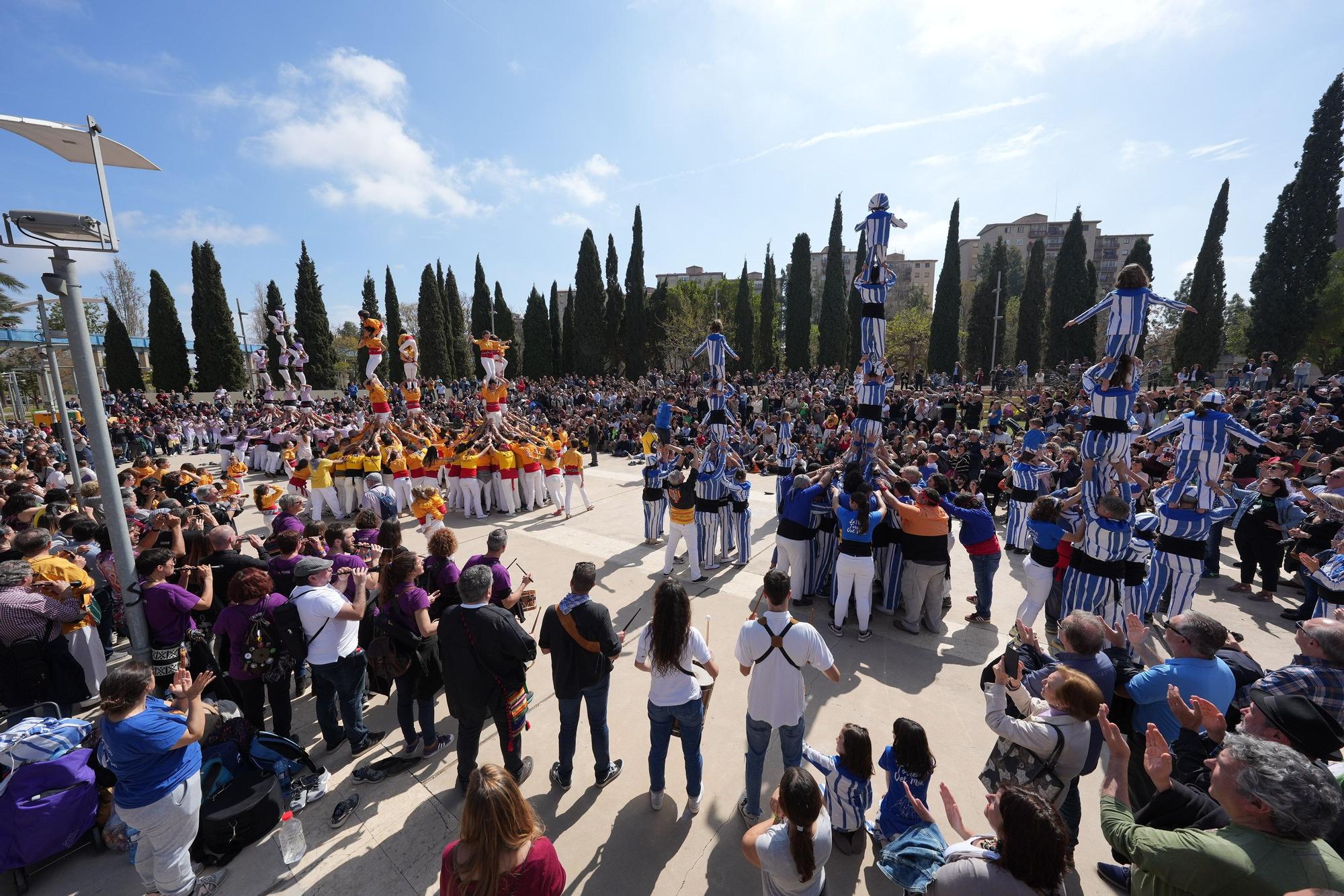 El VIII Encuentro de Muixerangues bate el récord de participación