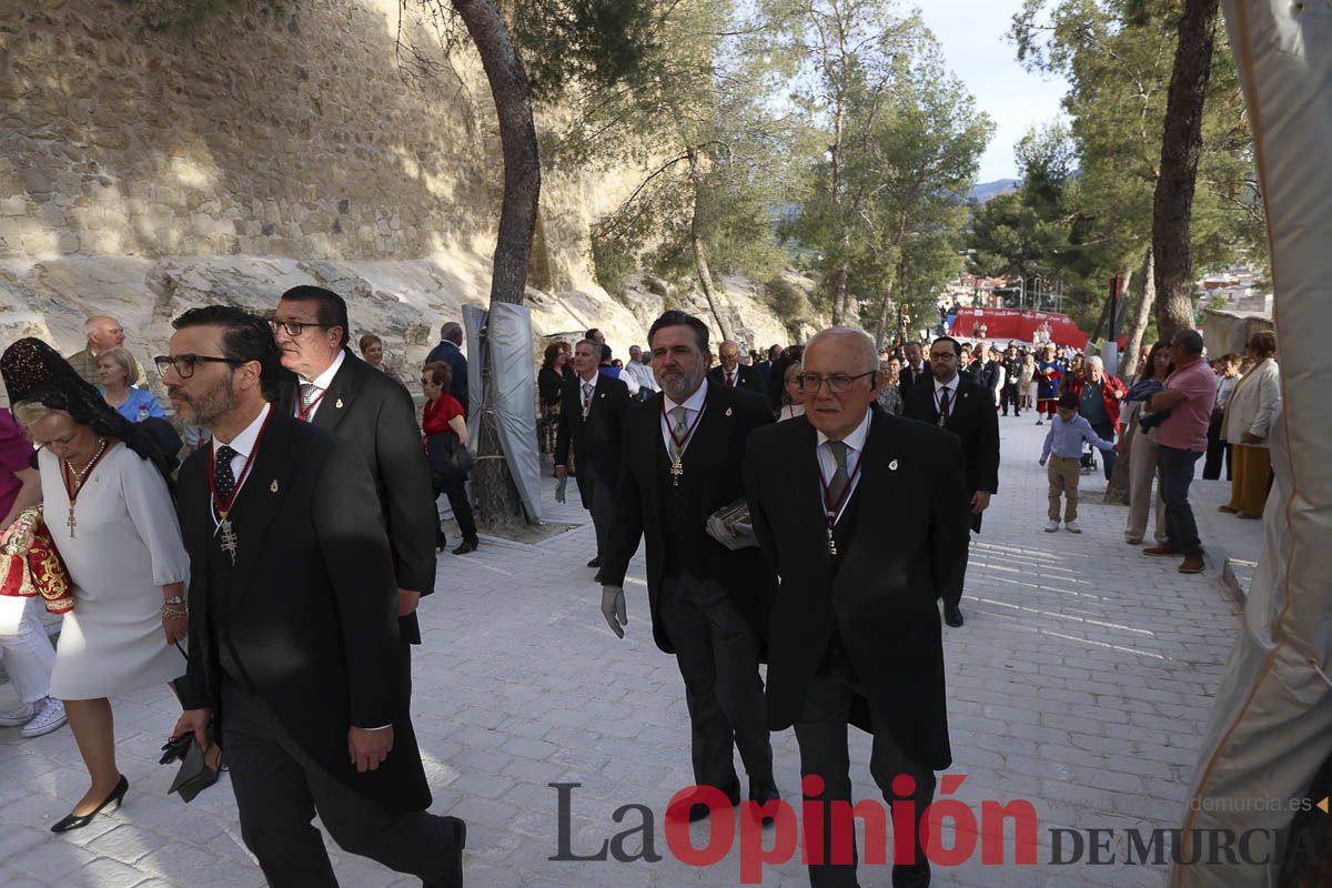 Fiestas de Caravaca: Procesión de regreso a la Basílica