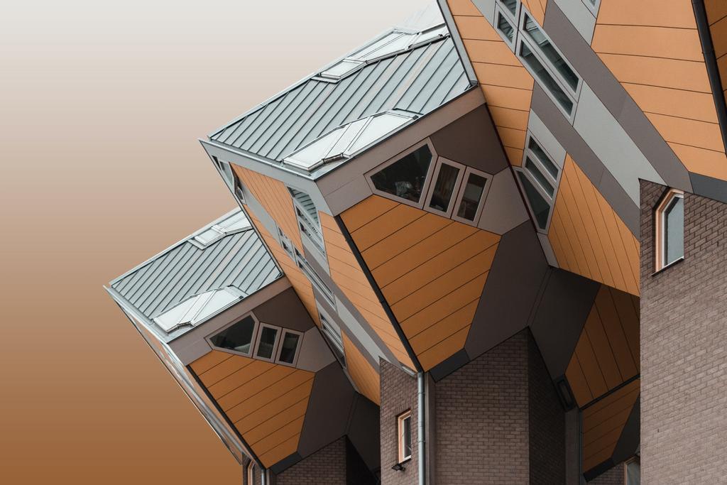 Edificios cúbicos de Rotterdam