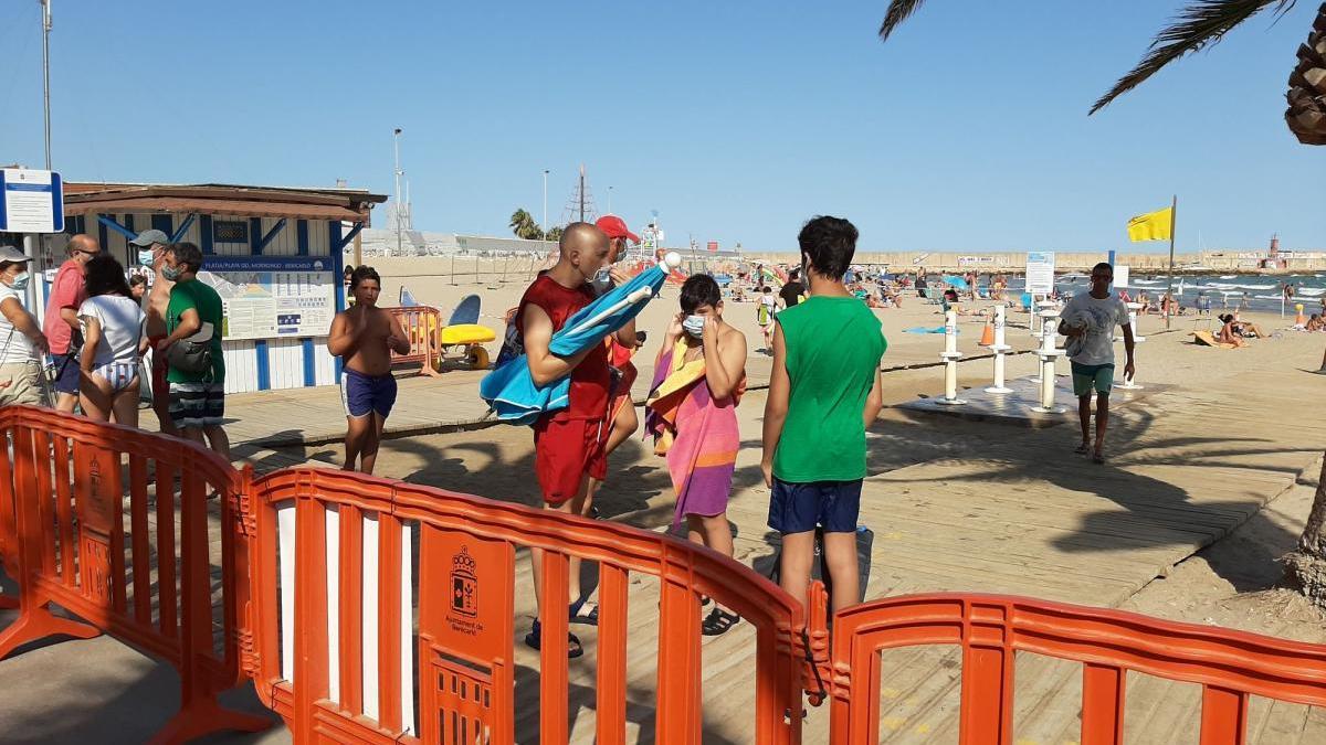 Cierran playas en Orpesa y Benicarló por el aforo