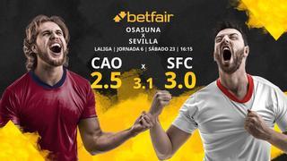 CA Osasuna vs. Sevilla FC: horario, TV, estadísticas, clasificación y pronósticos