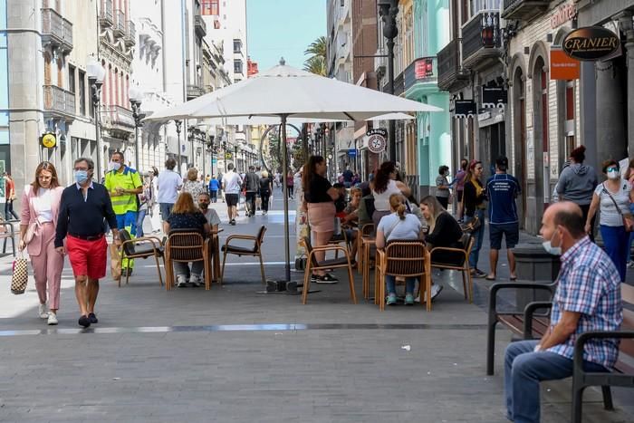 Primer sábado de la fase 1 en la capital