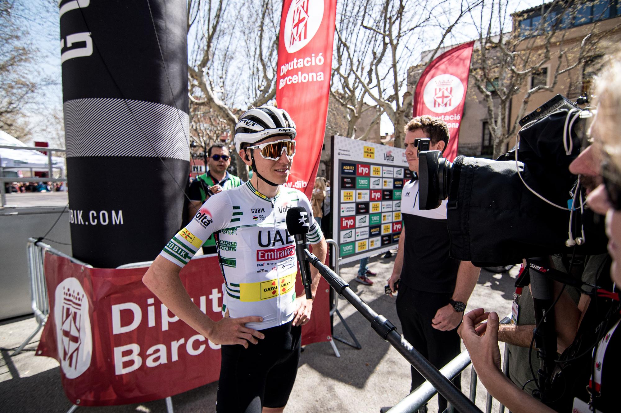 BERGA . PASSEIG DE LA INDUSTRIA . LA VOLTA CATALUNYA . ETAPA 6 BERGA QUERALT