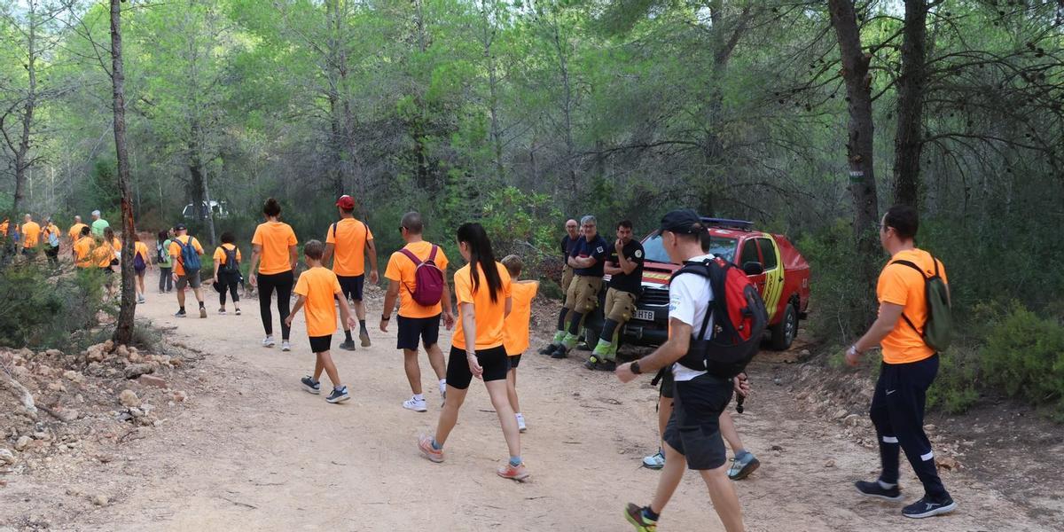 Imagen de una de las salidas de la iniciativa 'Caminant x Onda' que impulsa el Ayuntamiento para poner en valor sus espacios naturales.