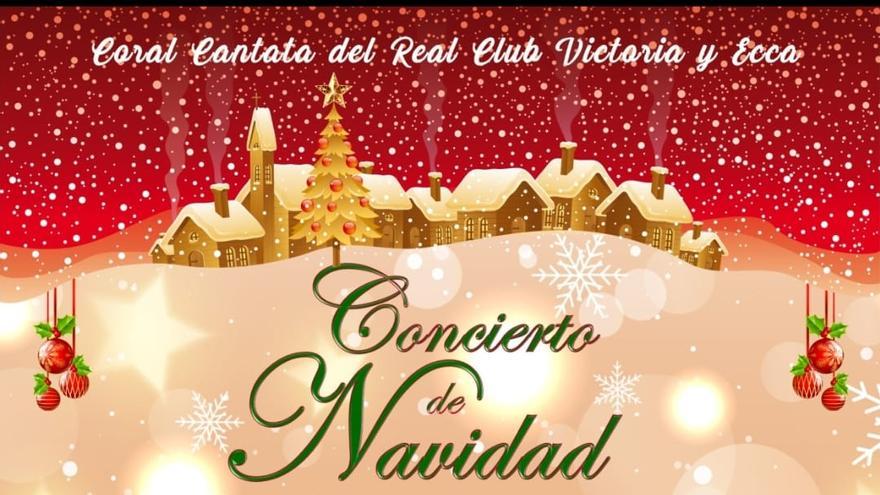 Concierto navideño de la Cantata del Club Victoria y Ecca