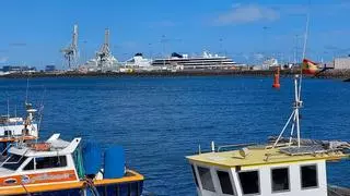 Arrecife despide octubre con las escalas de 10 cruceros turísticos, con 25.000 pasajeros