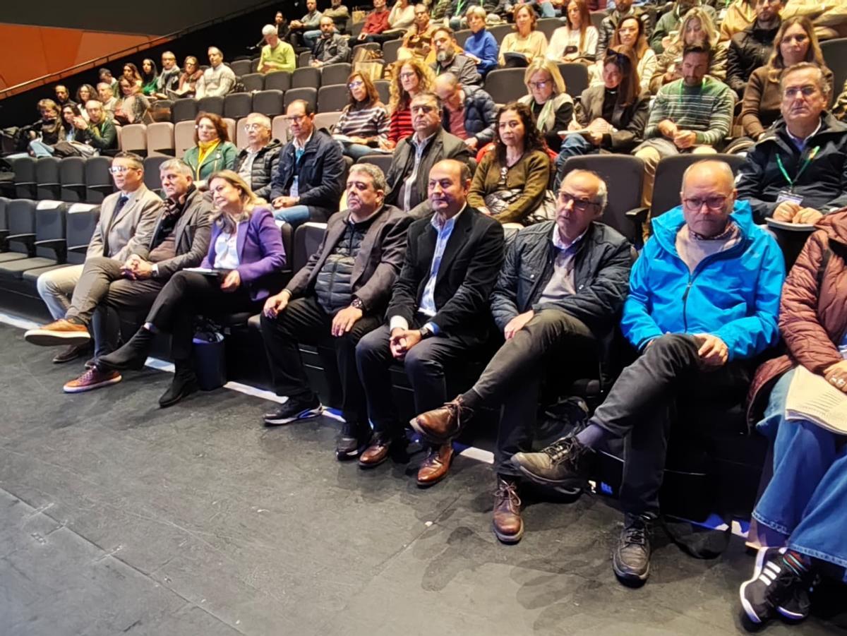 Asistentes a la jornada formativa de la nueva convocatoria Leader en Lucena.