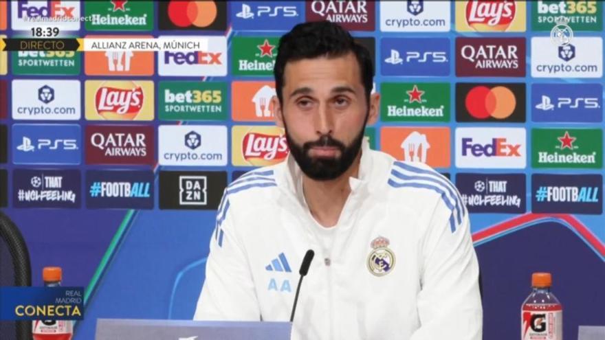 Álvaro Arbeloa: "La historia del Real Madrid se ha forjado a base de retos que parecen no sé si imposibles, pero muy difíciles"