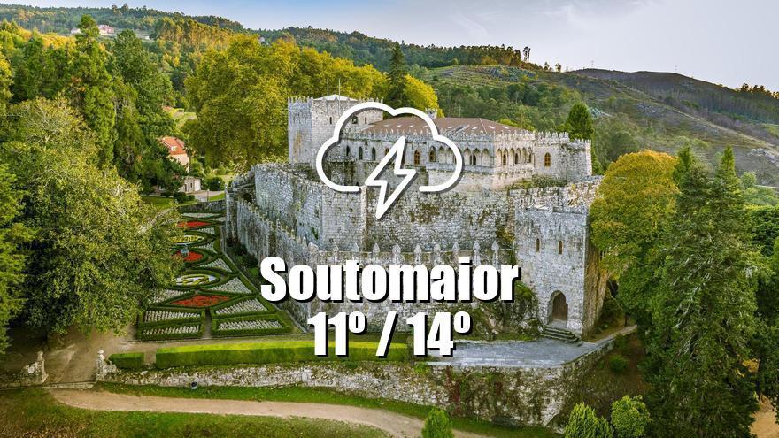 El tiempo en Soutomaior: previsión meteorológica para hoy, lunes 24 de febrero
