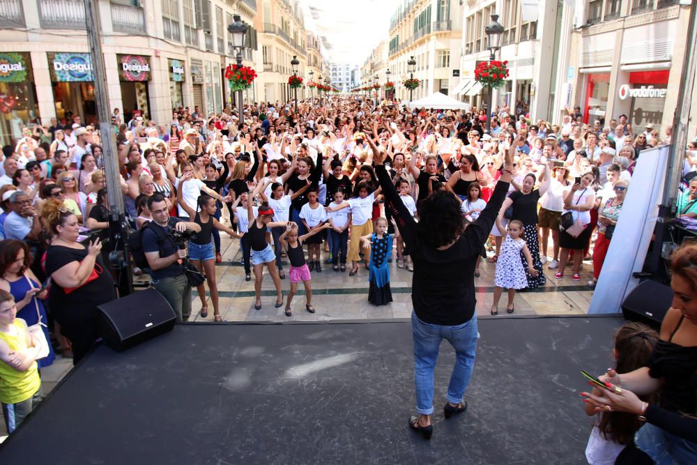 Málaga bate el Récord Guinness de personas bailando flamenco