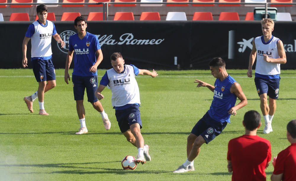 El Valencia CF ultima su preparación para recibir