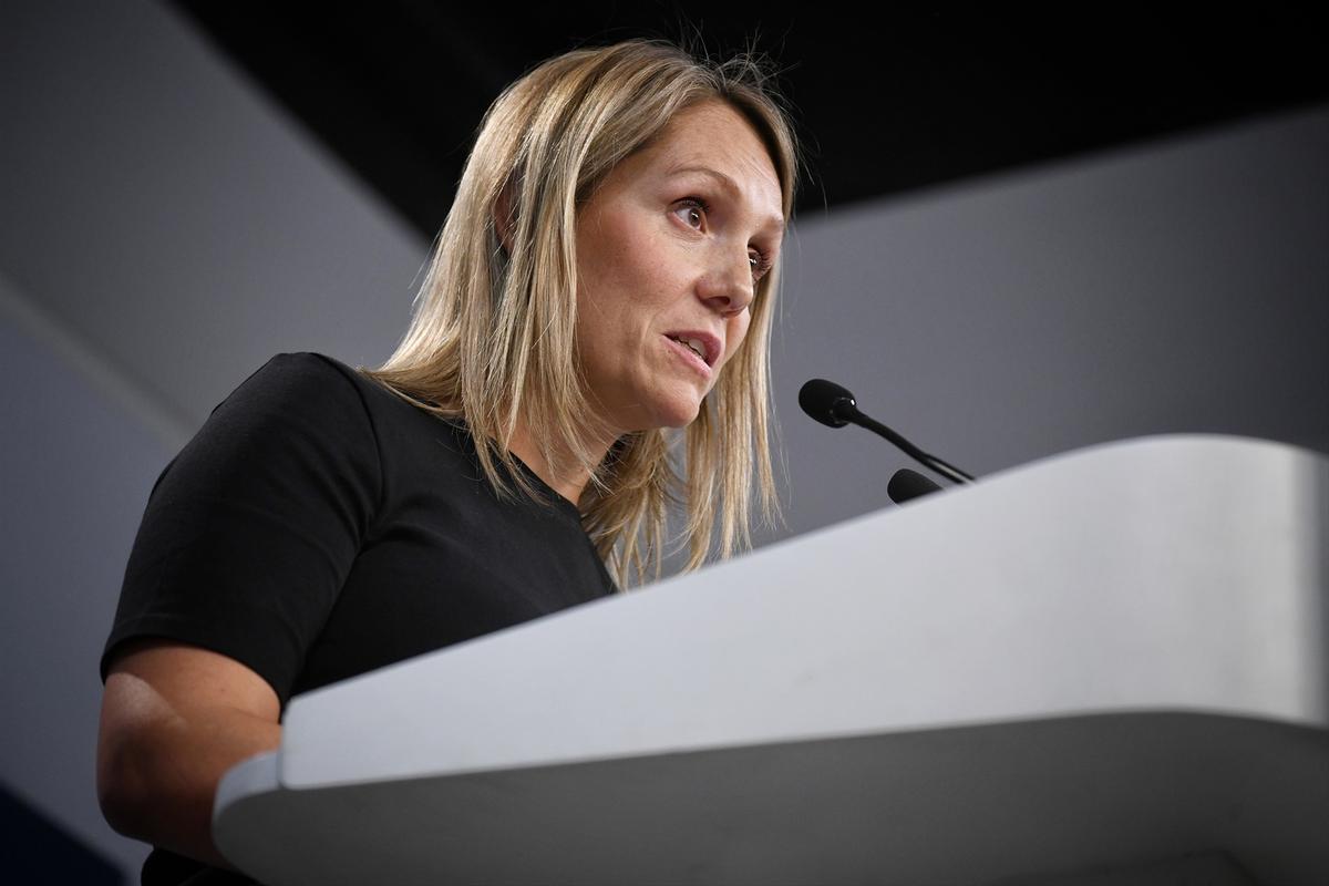 La vicesecretaria de Coordinación Sectorial del PP, Alma Ezcurra.