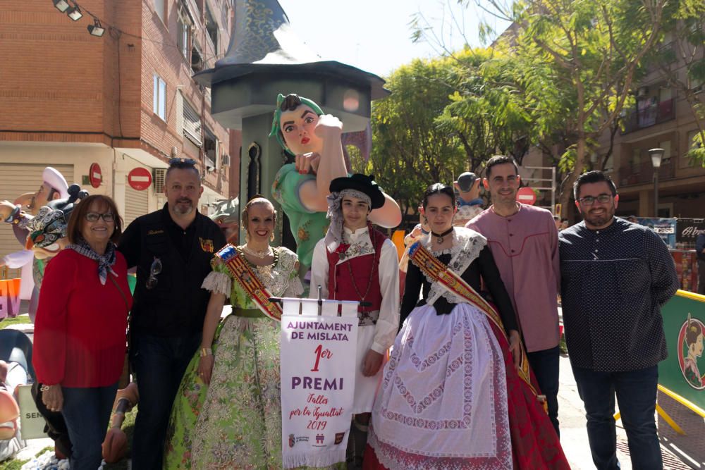 Falla por la igualdad premiada en Mislata