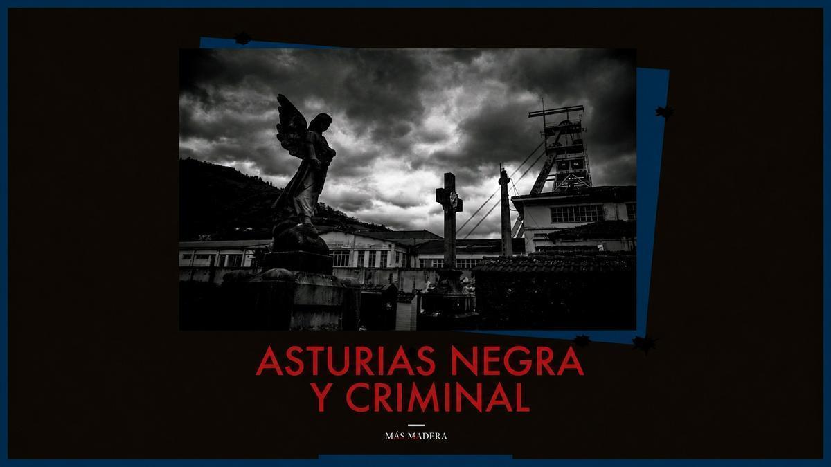 Portada del libro "Asturias negra y criminal".