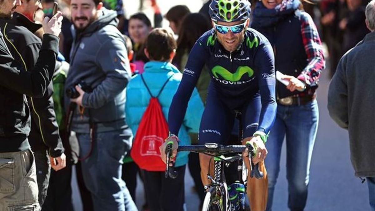 Valverde gana su segunda etapa en la Volta a Catalunya