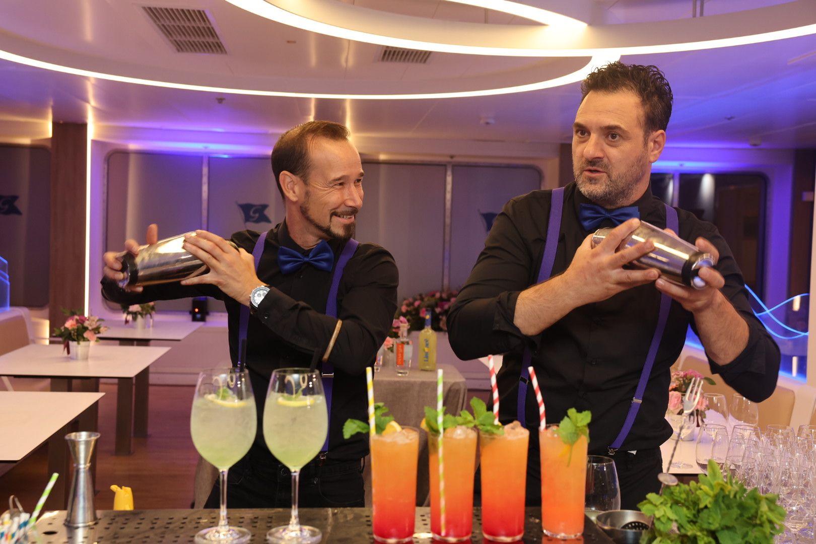 Las imágenes de la cena de gala en el Barco Fallero