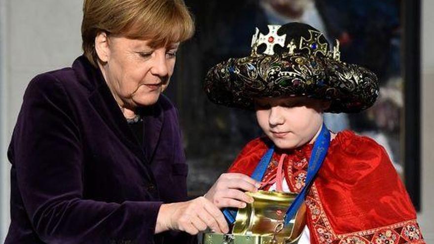 La policía acordona la oficina de Merkel por un paquete sospechoso