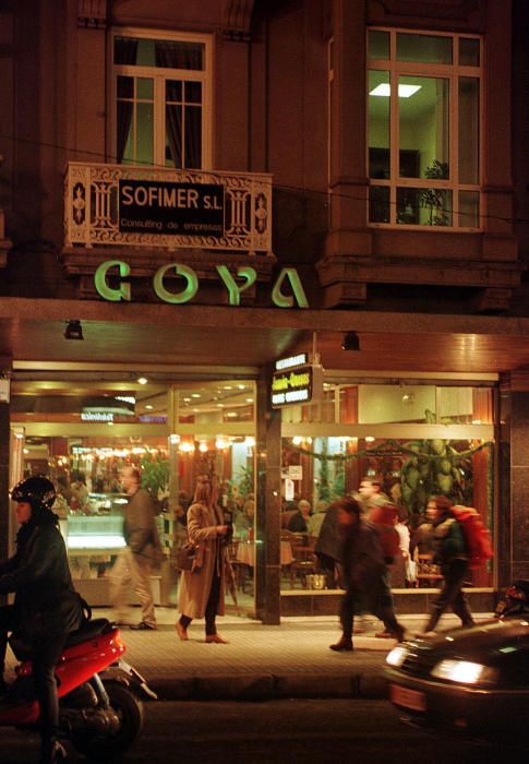 El Café Goya, de Vigo, en imágenes