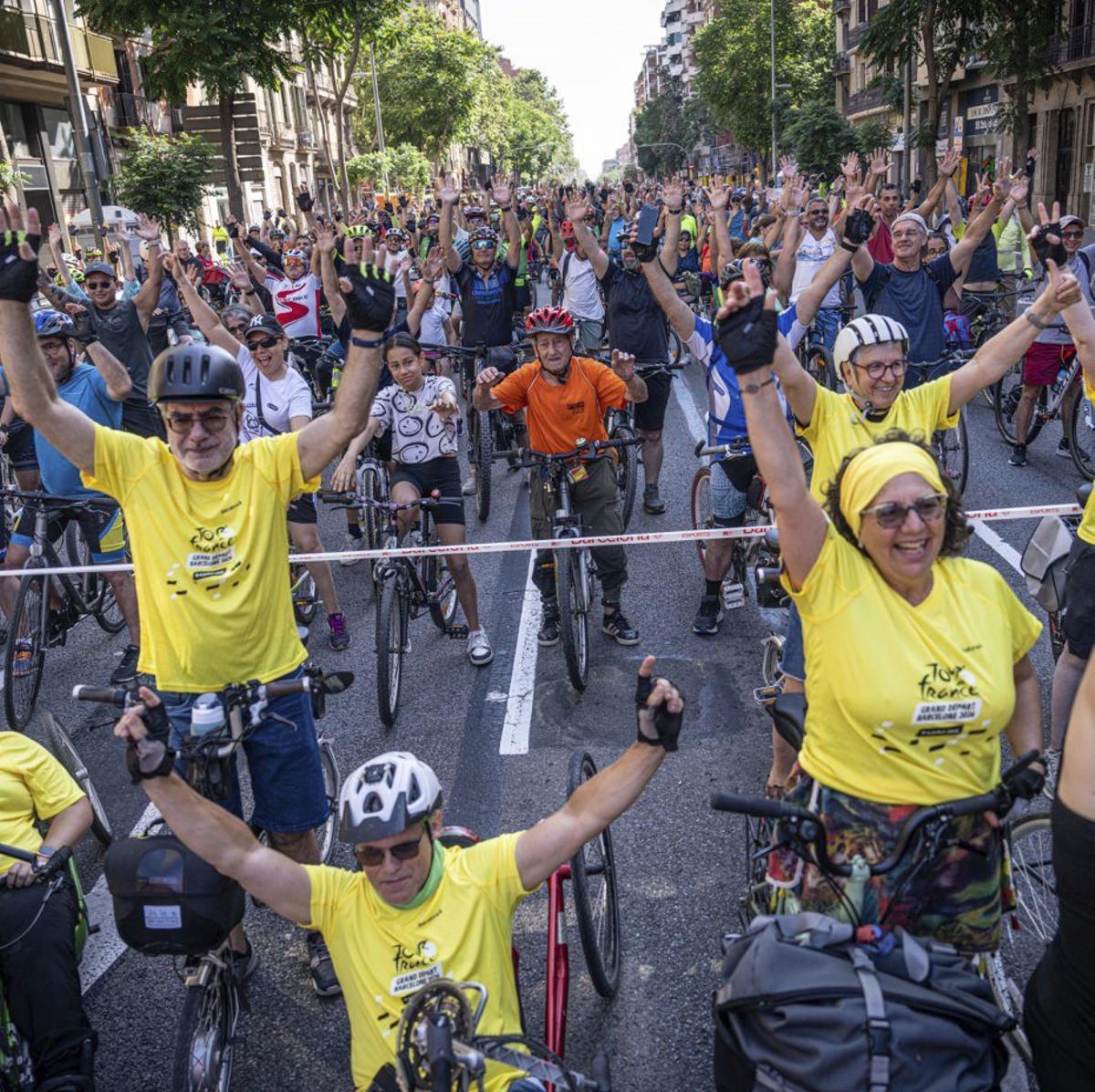 La ciutat pedala cap al Tour amb la Festa de la Bici