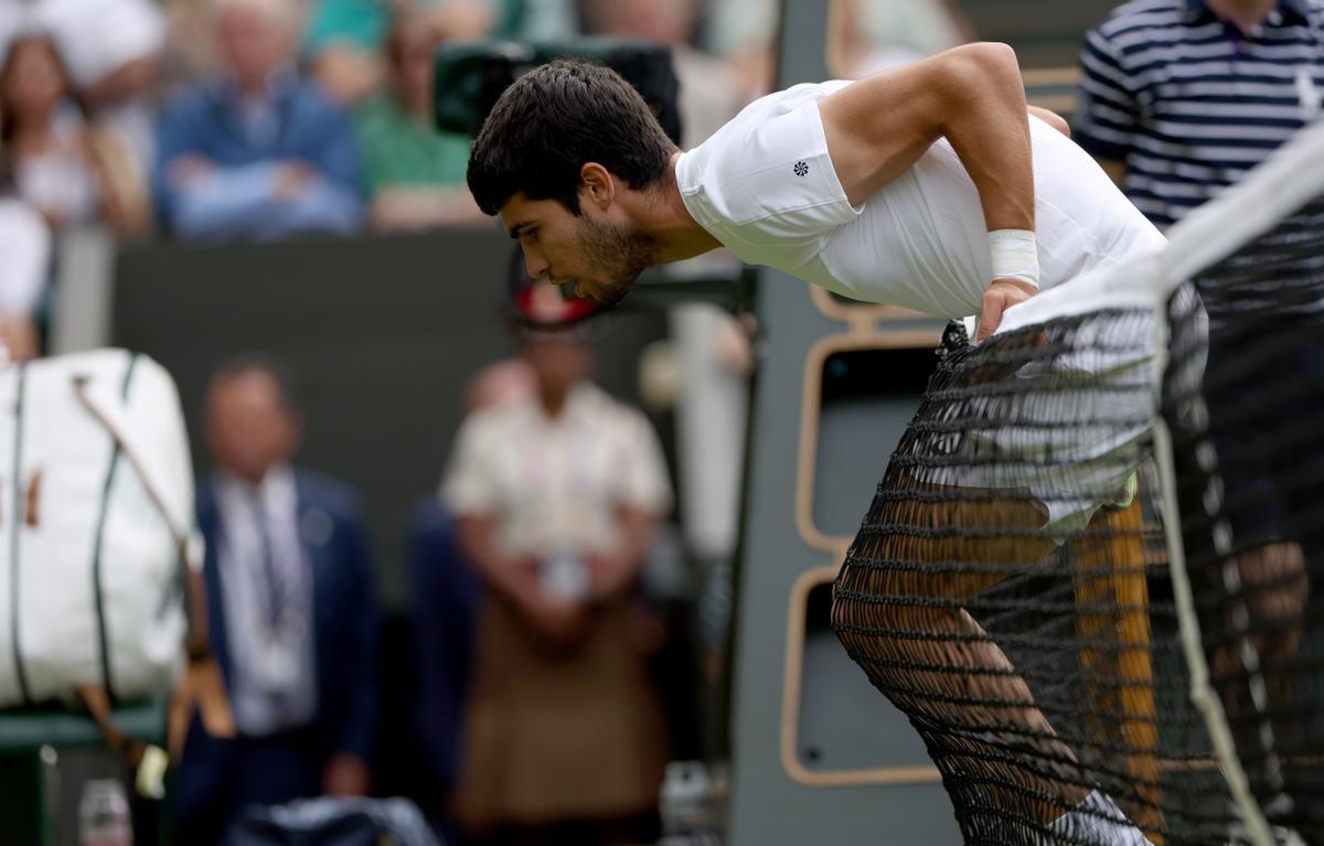 El camino de Alcaraz hasta la final de Wimbledon