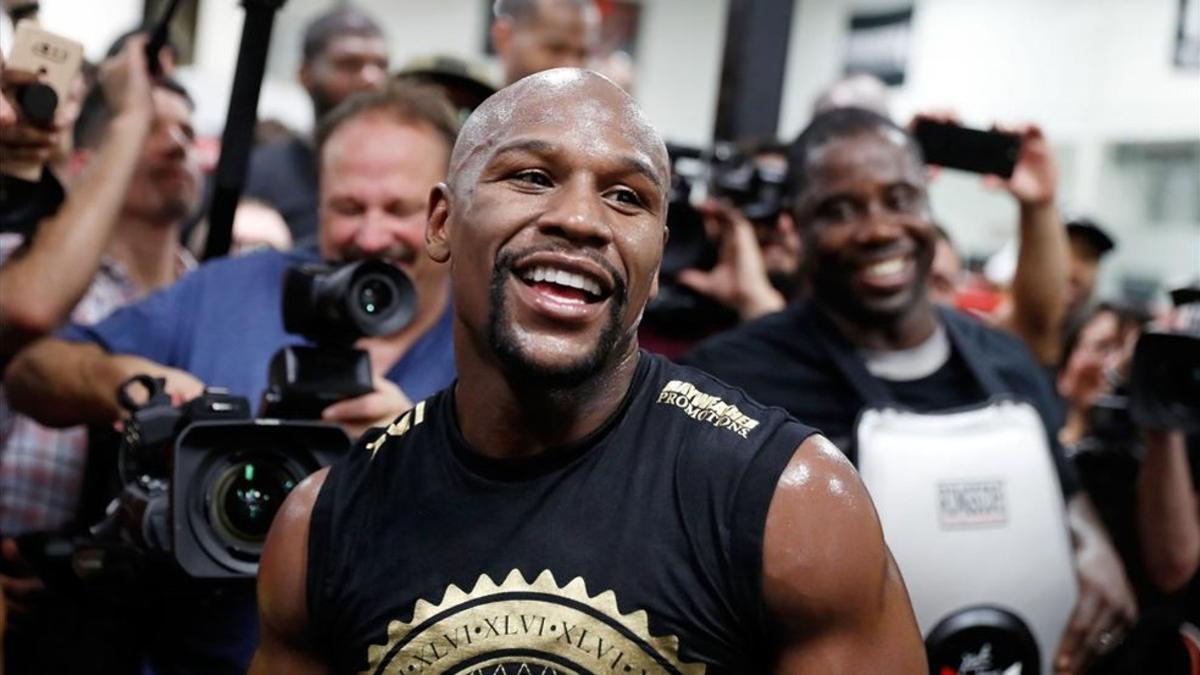 Floyd Mayweather sigue con su show particular