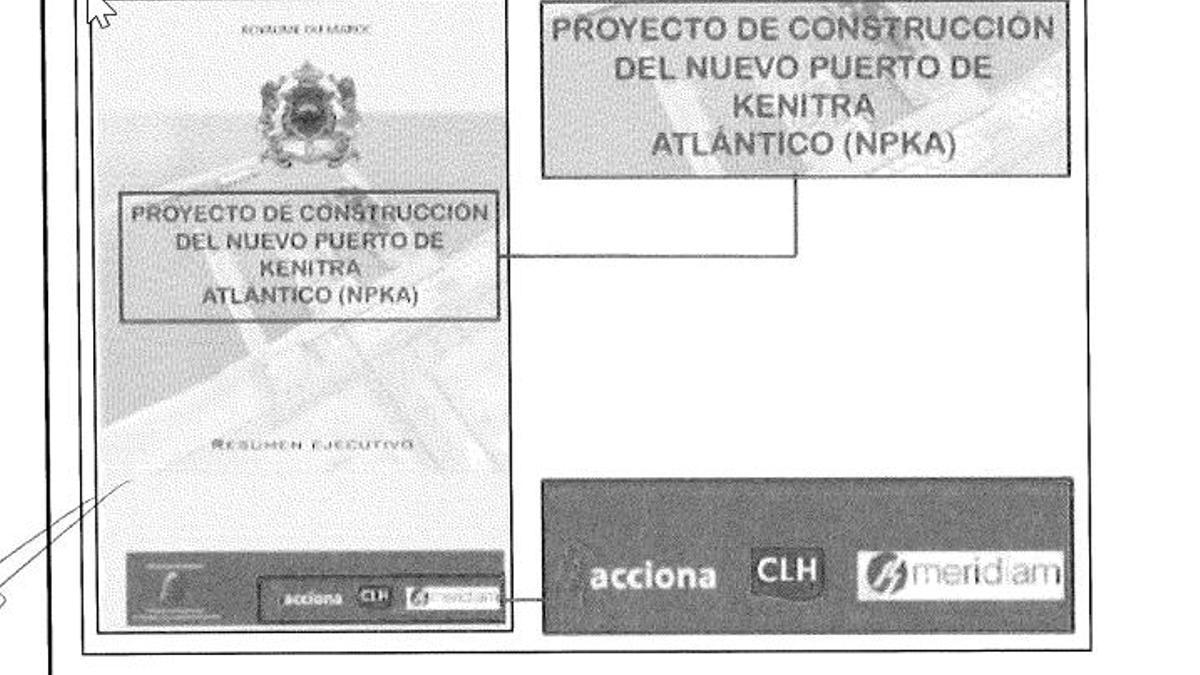 Foto del proyecto de Acciona en el Puerto de Kenitra (Marruecos)