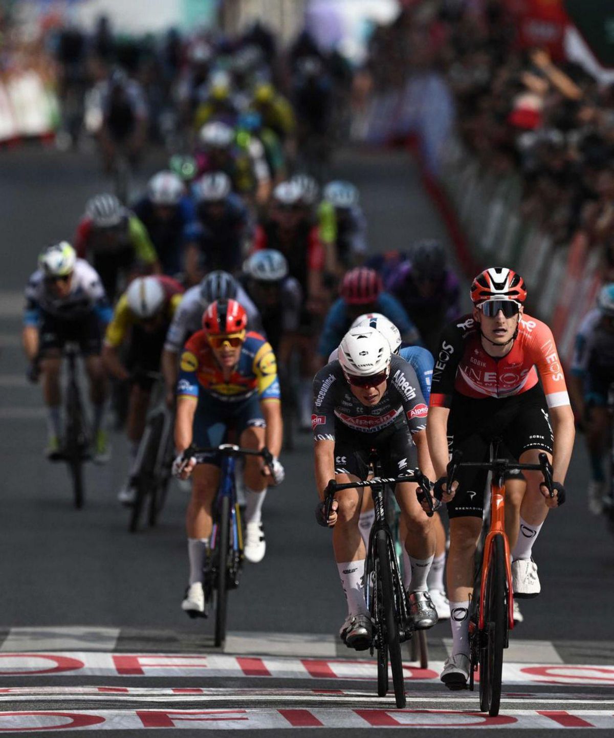 La Vuelta es prepara per al combat a Catalunya La Vuelta es prepara per al combat a Catalunya