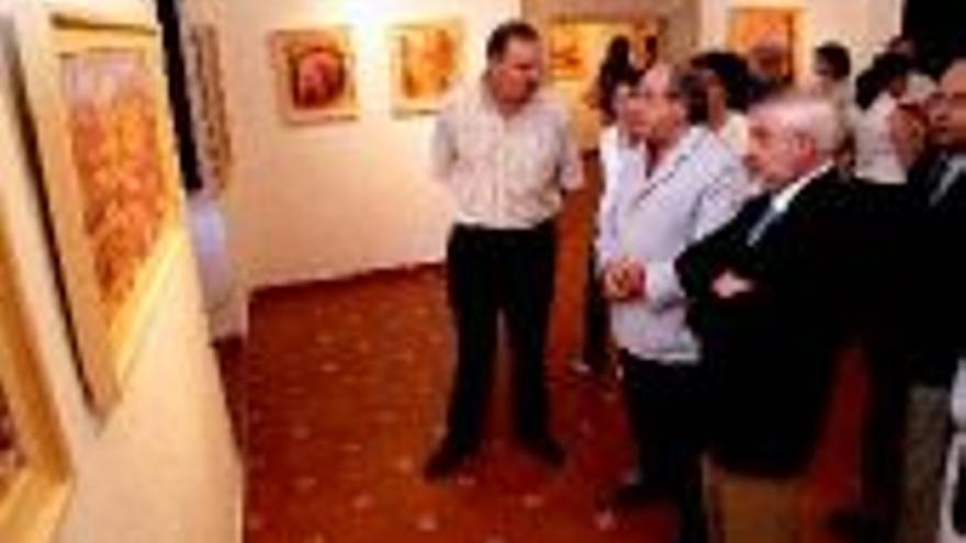 Jorge Xavier-Morato muestra su obra en el palacio de las Cigüeñas