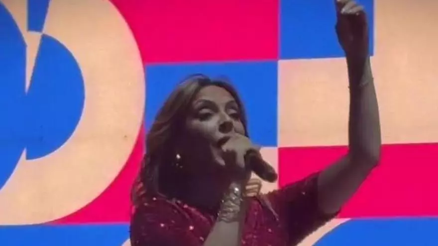 La cantante Merche, sorprendida por el terremoto de Granada cuando daba un concierto