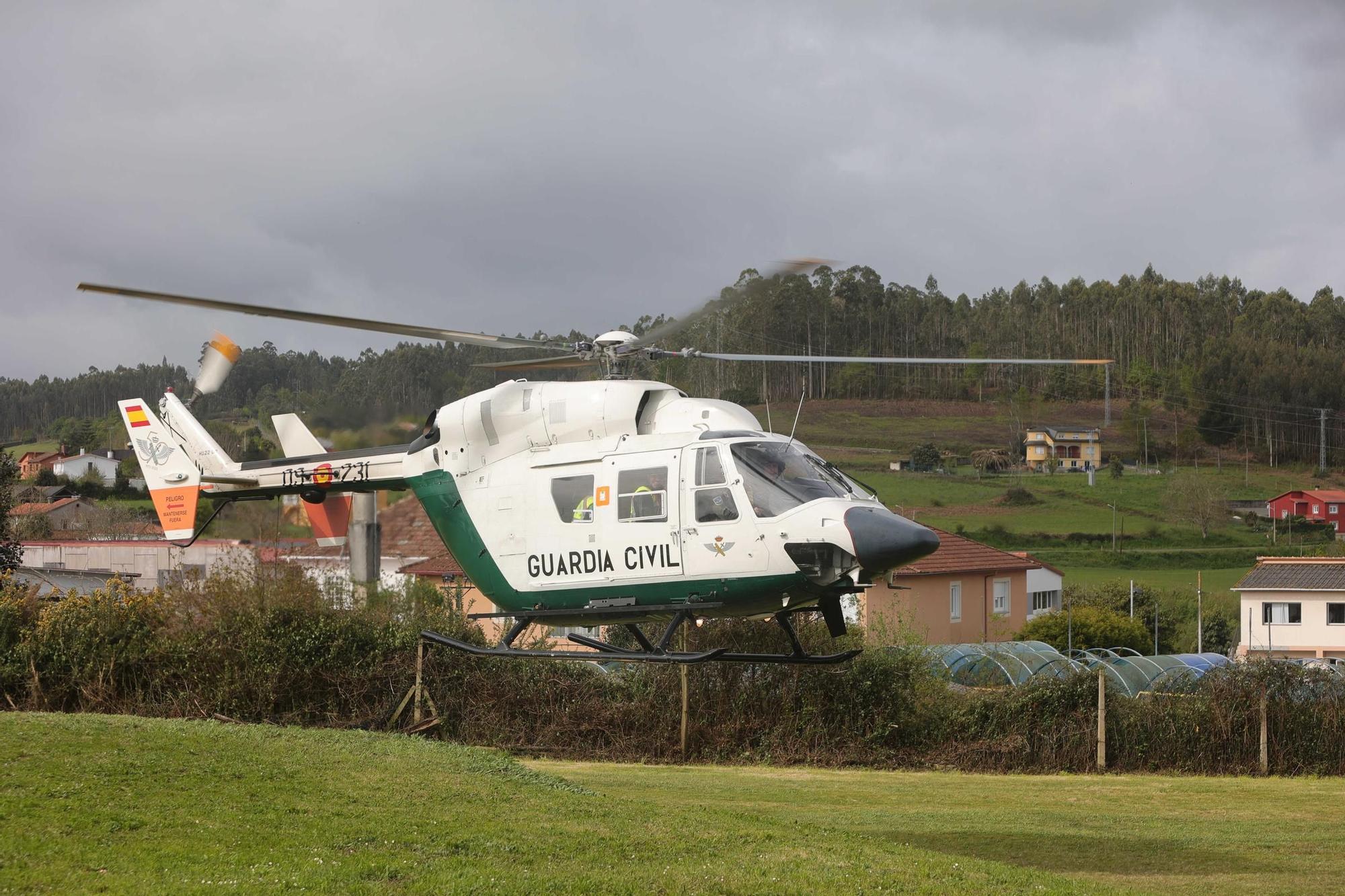 Exhibición de la Guardia Civil en Abegondo